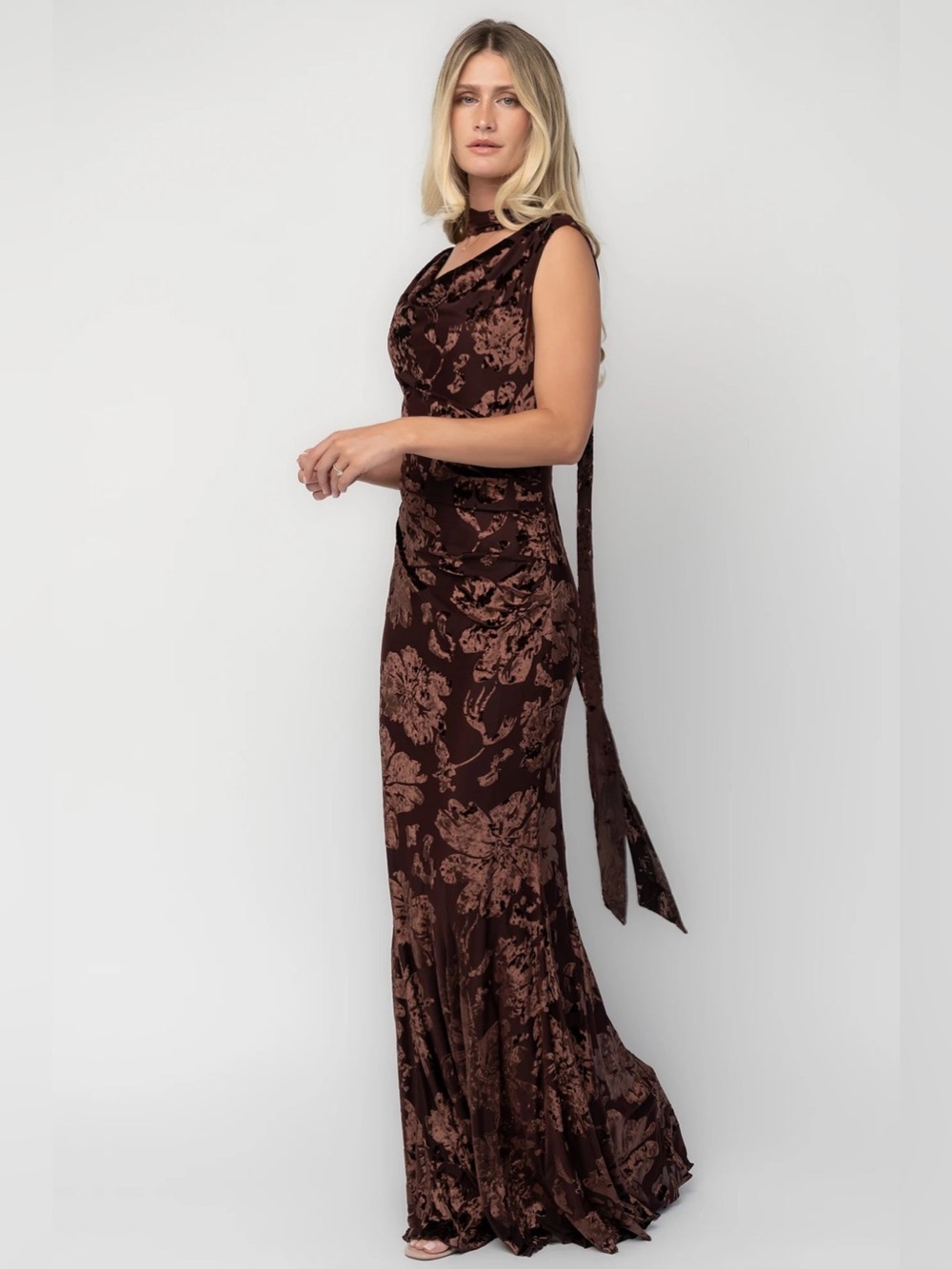 Baltic Born Juilliard Velvet Maxi Dress